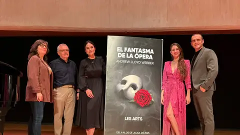Presentación de El Fantasma de la Ópera Presentación de El Fantasma de la Ópera