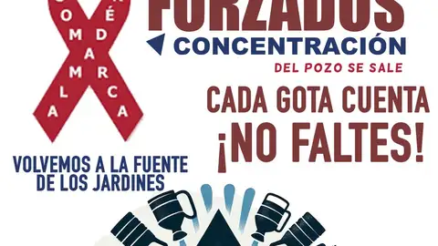 Protesta Almadén por una nueva tubería de agua Protesta Almadén por una nueva tubería de agua