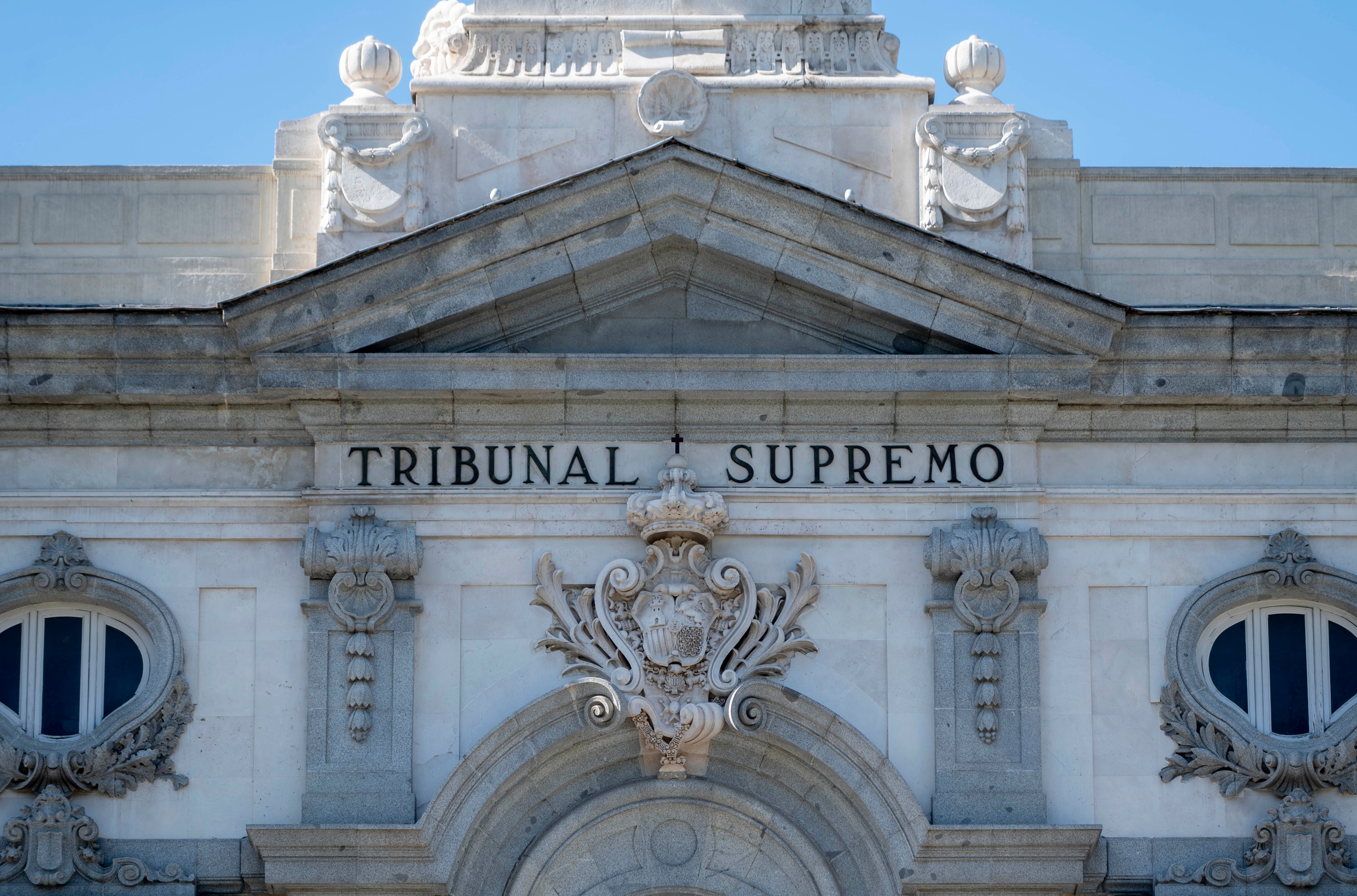 Fachada del edificio del Tribunal Supremo situado en Madrid Fachada del edificio del Tribunal Supremo situado en Madrid