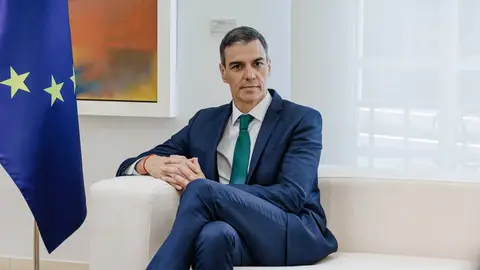 El presidente del Gobierno, Pedro Sánchez, durante una reunión, en el Palacio de la Moncloa, a 16 de junio de 2025, en Madrid (España). El presidente del Gobierno, Pedro Sánchez, durante una reunión, en el Palacio de la Moncloa, a 16 de junio de 2025, en Madrid (España).