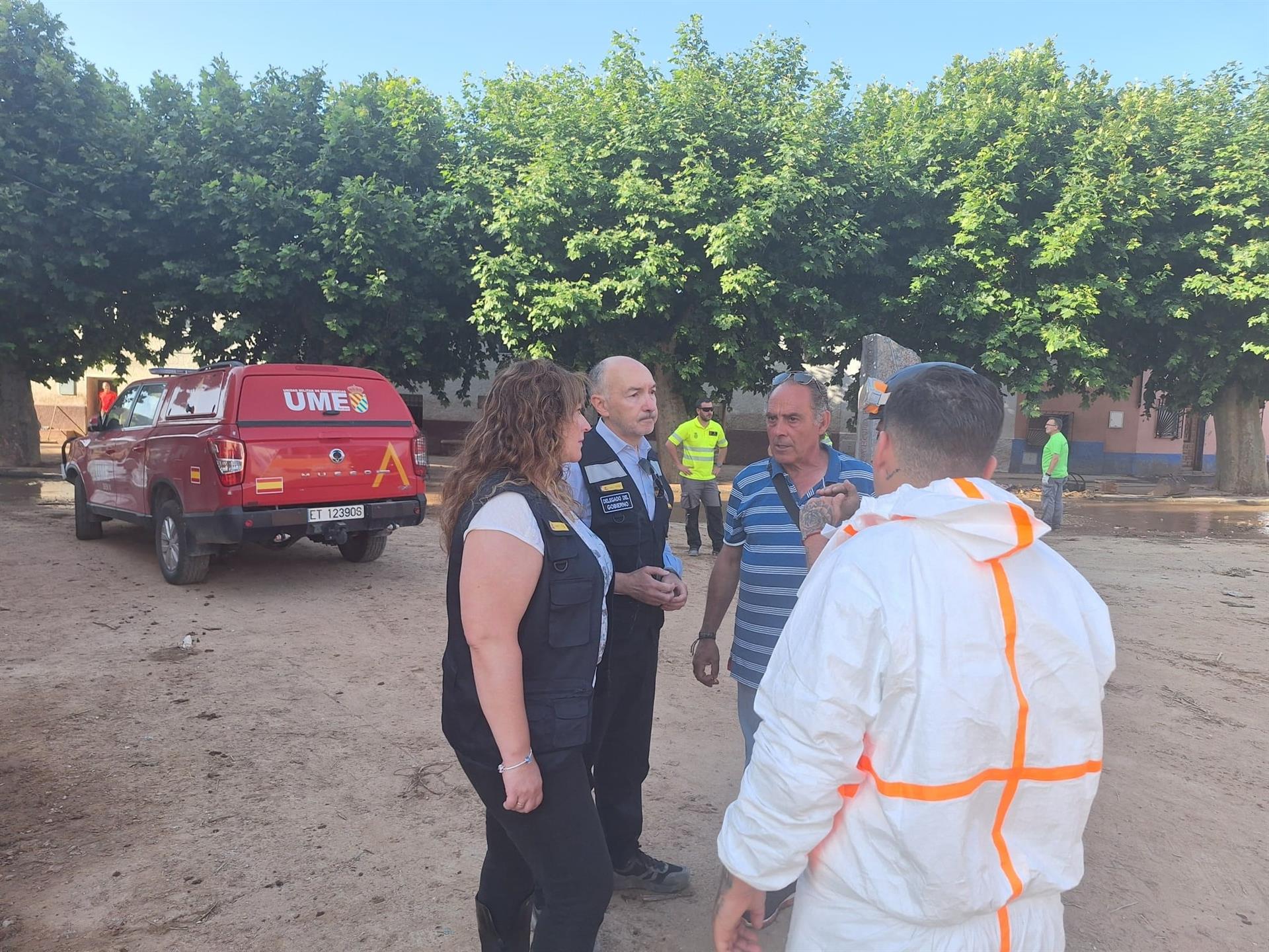 La UME comienza a desplegarse en las zonas afectadas por las inundaciones La UME comienza a desplegarse en las zonas afectadas por las inundaciones