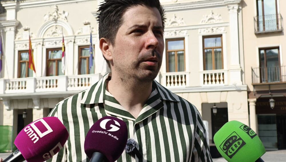 Ignacio de la Iglesia, viceportavoz del PSOE en el Ayuntamiento de Guadalajara