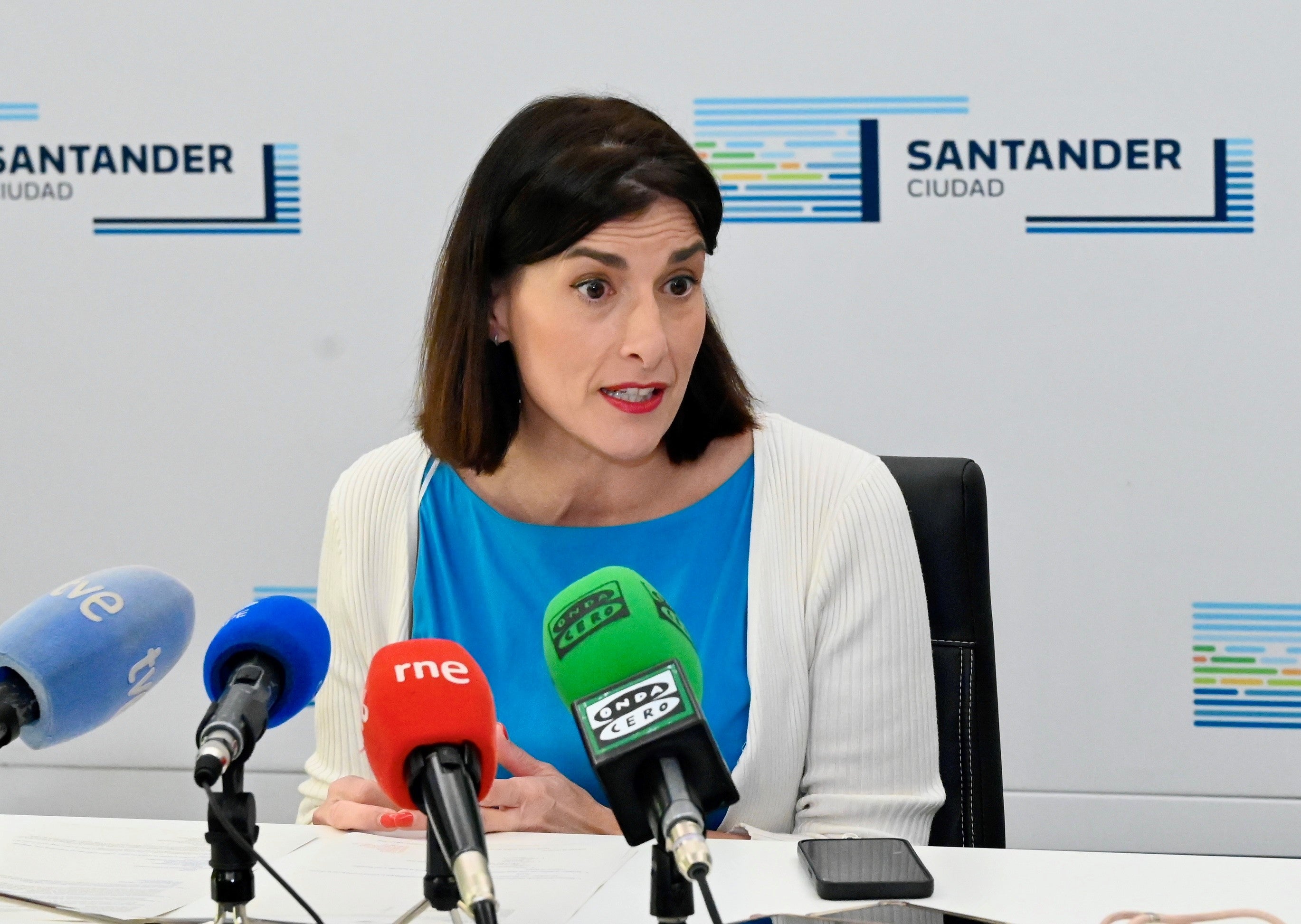 Gema Igual, alcaldesa de Santander Gema Igual, alcaldesa de Santander