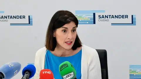 Gema Igual, alcaldesa de Santander Gema Igual, alcaldesa de Santander