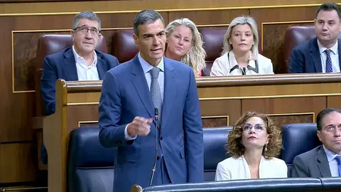 El lapsus de Pedro Sánchez en el Congreso: "La toleración del PSOE contra la corrupción es absoluta" El lapsus de Pedro Sánchez en el Congreso: "La toleración del PSOE contra la corrupción es absoluta"