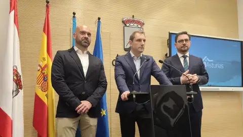 Jesús Martínez Salvador, Adrián Pumares y Jaime Fernández Paíno exigen la dimisión o cese de Nieves Roqueñí Jesús Martínez Salvador, Adrián Pumares y Jaime Fernández Paíno exigen la dimisión o cese de Nieves Roqueñí