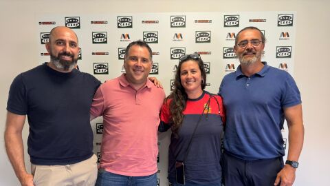 Guillem Carri&oacute;n, David Esteve, Eli Mart&iacute;nez y Xavier Darblade.