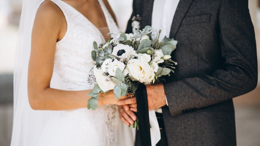 Pareja boda. 