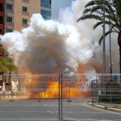 Mascletá en Luceros. Foto: Som de Foc