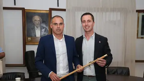 El alcalde de Santa Margalida, Martí Àngel Torres, junto al presidente del Consell de Mallorca, Llorenç Galmés El alcalde de Santa Margalida, Martí Àngel Torres, junto al presidente del Consell de Mallorca, Llorenç Galmés