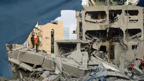 Lugares que quedaron en ruinas en Israel tras un ataque con misiles iraní Lugares que quedaron en ruinas en Israel tras un ataque con misiles iraní