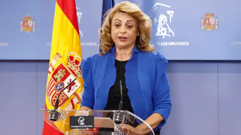 La portavoz de Coalición Canaria en el Congreso, Cristina Valido La portavoz de Coalición Canaria en el Congreso, Cristina Valido