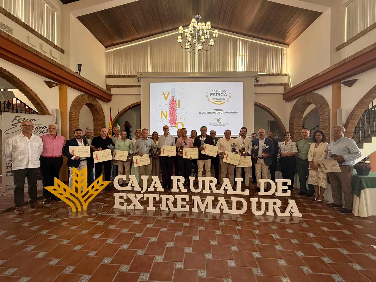 Señorío de Pedraza tempranillo, Gran Espiga Vino 2025 de Caja Rural de Extremadura Señorío de Pedraza tempranillo, Gran Espiga Vino 2025 de Caja Rural de Extremadura