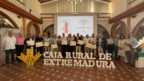 Señorío de Pedraza tempranillo, Gran Espiga Vino 2025 de Caja Rural de Extremadura Señorío de Pedraza tempranillo, Gran Espiga Vino 2025 de Caja Rural de Extremadura