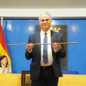 El alcalde, Luis Carlos Segura, de Somos Malagón El alcalde, Luis Carlos Segura, de Somos Malagón
