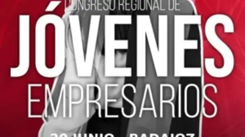Badajoz acogerá el II Congreso Regional de Jóvenes Empresarios el próximo 20 de junio Badajoz acogerá el II Congreso Regional de Jóvenes Empresarios el próximo 20 de junio