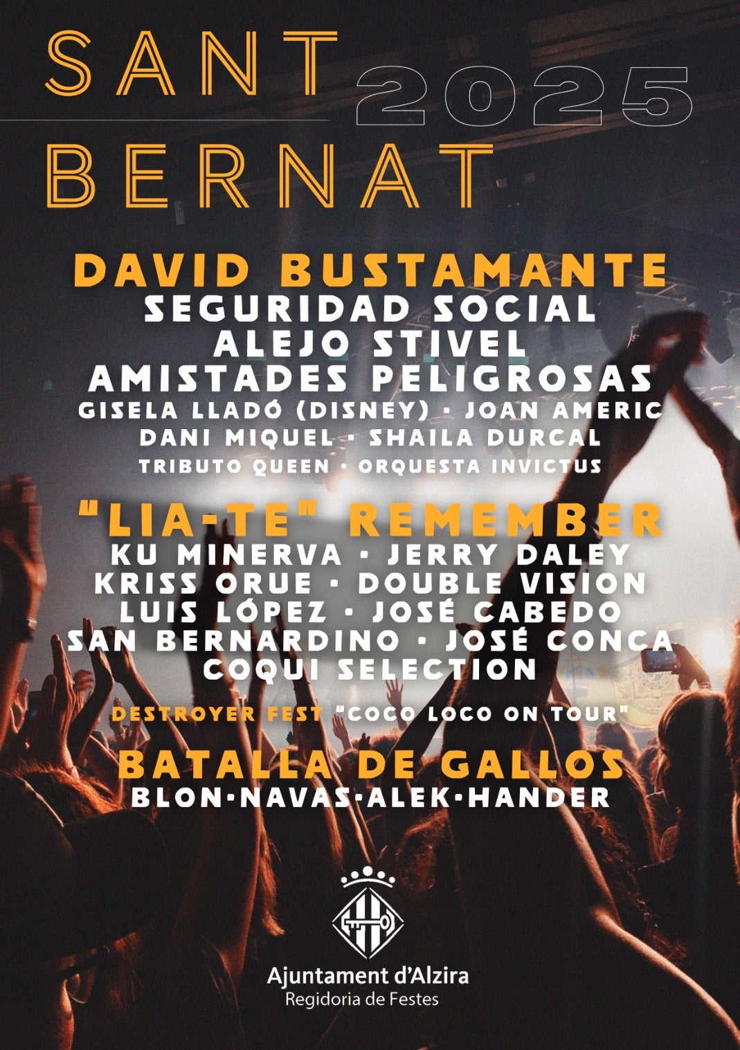 Los conciertos de San Bernat de Alzira vuelven a ser gratuitos Los conciertos de San Bernat de Alzira vuelven a ser gratuitos
