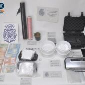 Material incautado por la Policía Nacional