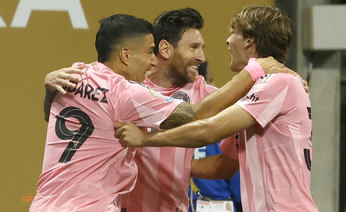 Un golazo de Messi acerca al Inter a los octavos Un golazo de Messi acerca al Inter a los octavos