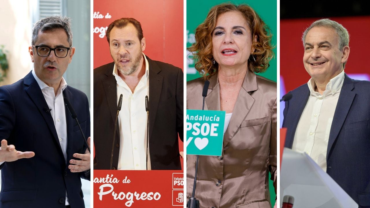 La tertulia de Más de uno abre el debate sobre los posibles sustitutos de Pedro Sánchez: Bolaños, Montero, Cuerpo, Puente... o ¿Zapatero? La tertulia de Más de uno abre el debate sobre los posibles sustitutos de Pedro Sánchez: Bolaños, Montero, Cuerpo, Puente... o ¿Zapatero?