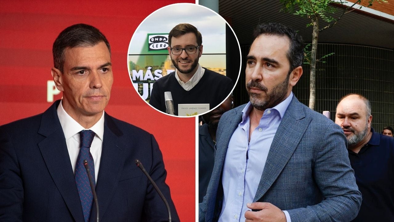 David Jiménez Torres avisa de todo lo que está por llegar: "Aldama dice que van a salir cosas que van a afectar directamente a Pedro Sánchez" David Jiménez Torres avisa de todo lo que está por llegar: "Aldama dice que van a salir cosas que van a afectar directamente a Pedro Sánchez"