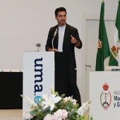 Javier Castillo, en la UMA