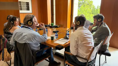 La tertulia de Más de uno en la Escuela de Música Reina Sofía, durante programa especial de mañana por el 10º aniversario de La Cultureta La tertulia de Más de uno en la Escuela de Música Reina Sofía, durante programa especial de mañana por el 10º aniversario de La Cultureta