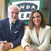 José Abraham de la Peña y la Dra Ana Revuelta