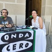 Maribel Martín, profesora de jotas y paloteo de Carbonero el Mayor