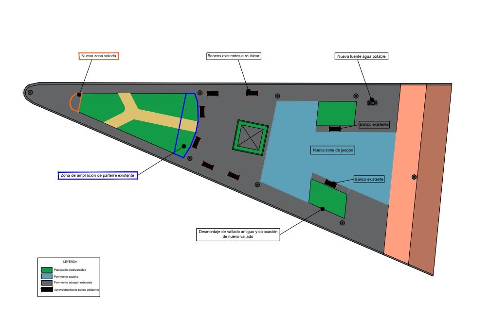 Lavado de cara a la Plaza de la Cruz de Término que contará con un jardín de biodiversidad y nuevos juegos infantiles Lavado de cara a la Plaza de la Cruz de Término que contará con un jardín de biodiversidad y nuevos juegos infantiles