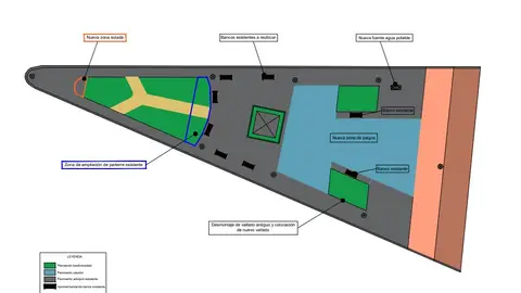 Lavado de cara a la Plaza de la Cruz de Término que contará con un jardín de biodiversidad y nuevos juegos infantiles Lavado de cara a la Plaza de la Cruz de Término que contará con un jardín de biodiversidad y nuevos juegos infantiles