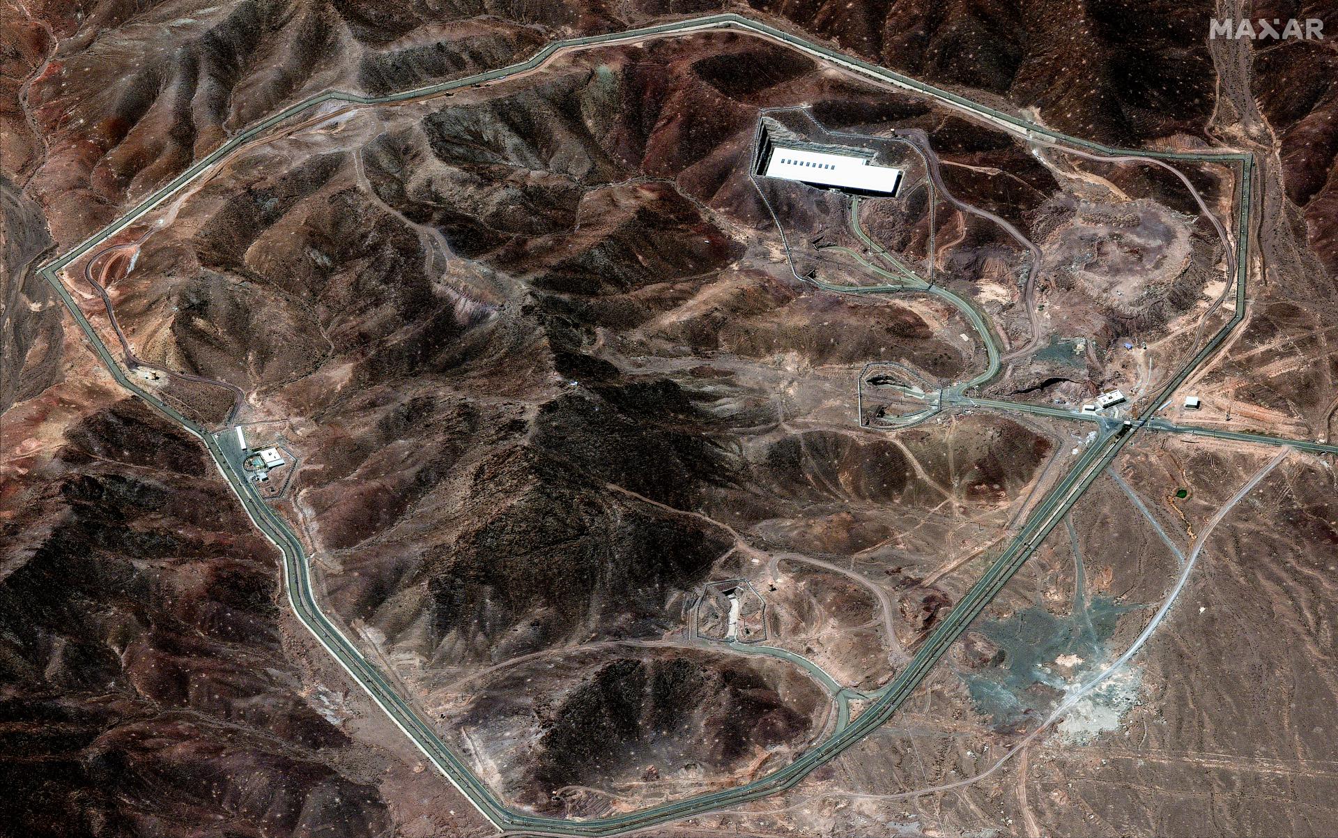 Así son las tres instalaciones nucleares de Irán atacadas por Estados Unidos Así son las tres instalaciones nucleares de Irán atacadas por Estados Unidos