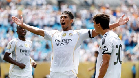 Jude Bellingham celebra su gol Jude Bellingham celebra su gol
