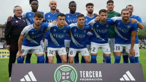 Equipo titular del Socuéllamos que ha jugado hoy en el campo del Cayón