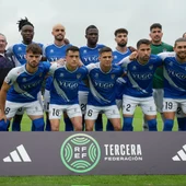 Equipo titular del Socuéllamos que ha jugado hoy en el campo del Cayón Equipo titular del Socuéllamos que ha jugado hoy en el campo del Cayón