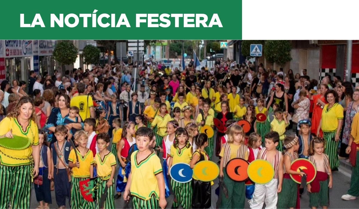 Els alumnes de l'escoleta festera de la Vila Joiosa representarán un autèntic Desembarc el 12 de juliol Els alumnes de l'escoleta festera de la Vila Joiosa representarán un autèntic Desembarc el 12 de juliol
