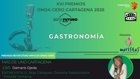 PREMIO OCR CARTAGENA 2025 - GASTRONOMÍA - POSADA JAMAICA PREMIO OCR CARTAGENA 2025 - GASTRONOMÍA - POSADA JAMAICA