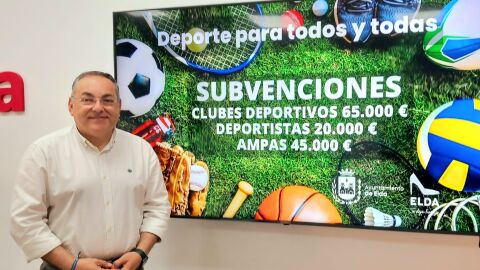 Enrique Quilez, concejal de Deportes.