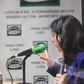 Elena Candia en Más de Uno Lugo