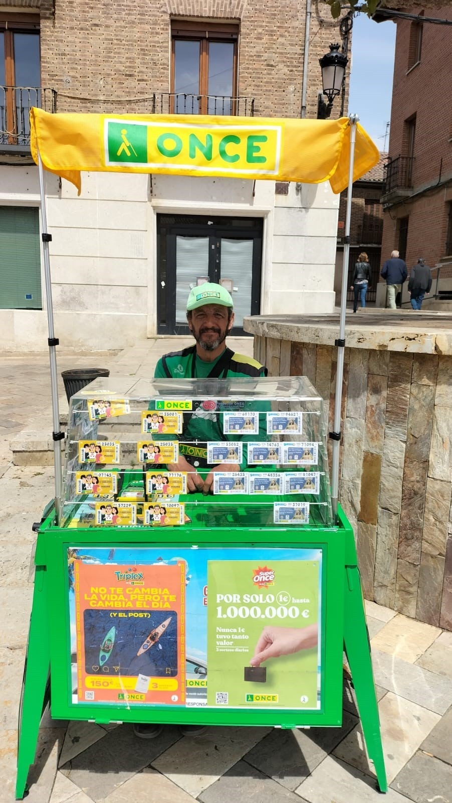 El Cupón de la ONCE deja en Saldaña 40.000 euros de su premio mayor El Cupón de la ONCE deja en Saldaña 40.000 euros de su premio mayor