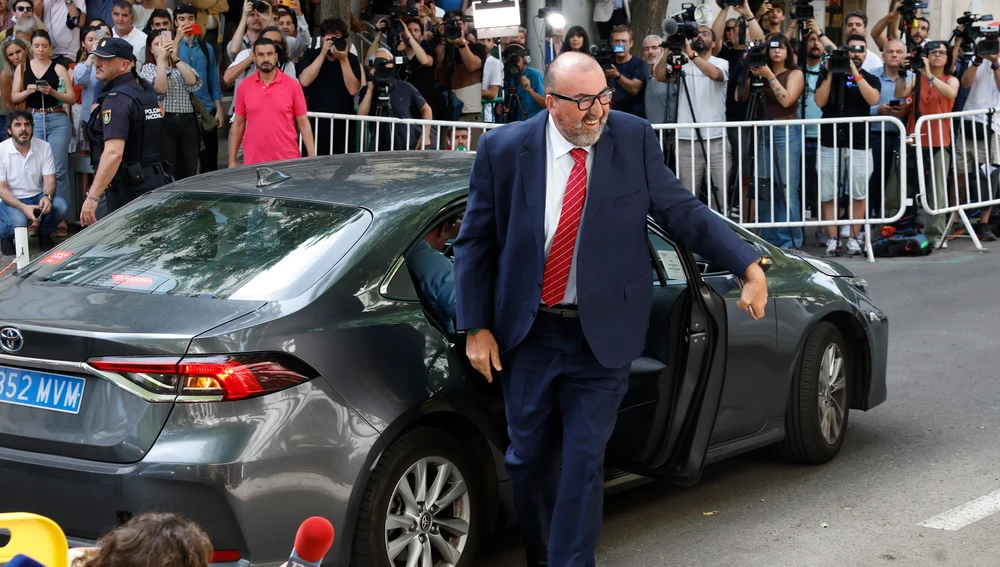 Koldo García a su llegada al Tribunal Supremo Koldo García a su llegada al Tribunal Supremo