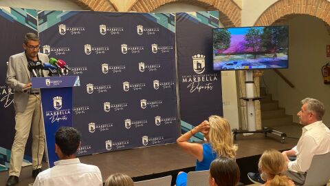 Carlos Garc&iacute;a, delegado territorial de Turismo, Cultura y Deporte de la Junta de Andaluc&iacute;a en M&aacute;laga