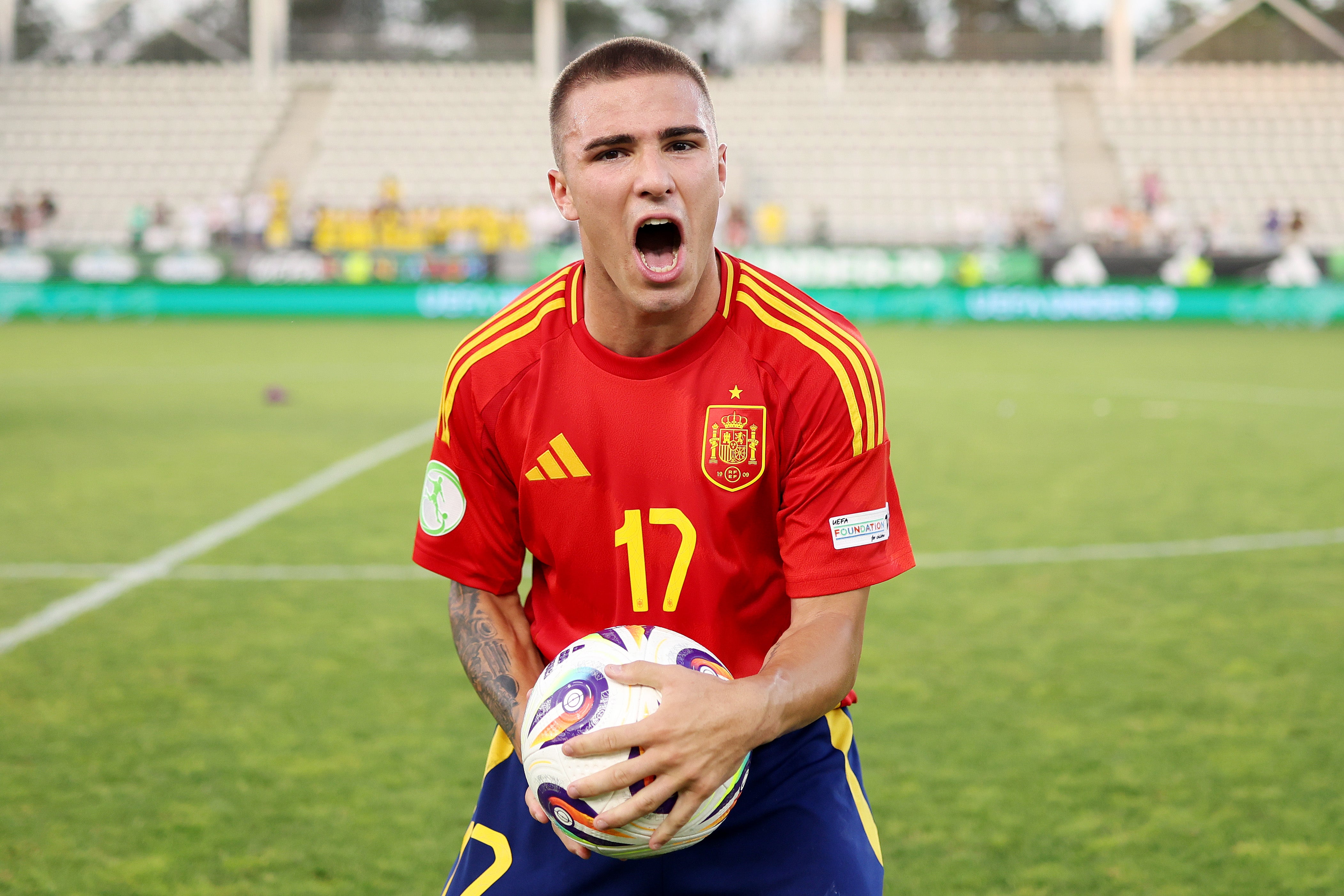 Pablo García: "Ojalá llegue esa recompensa que sería ser campeones del Europeo sub 19" Pablo García: "Ojalá llegue esa recompensa que sería ser campeones del Europeo sub 19"