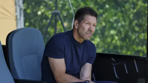 Simeone: "Si no tienes contundencia, te vas" Simeone: "Si no tienes contundencia, te vas"