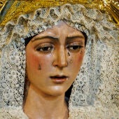 Imagen de la Virgen de la Macarena tras la restauración
