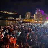 Noche de San Juan de 2025 en la Playa Martianez de Puerto de la Cruz, Tenerife Noche de San Juan de 2025 en la Playa Martianez de Puerto de la Cruz, Tenerife