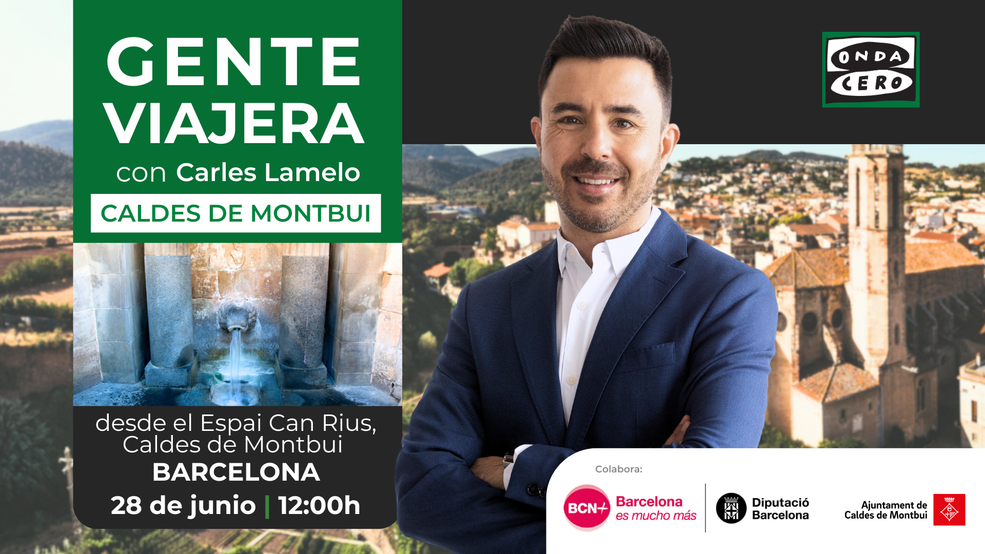 Especial de 'Gente viajera' desde Caldes de Montbui, una de las villas termales más antiguas de Cataluña Especial de 'Gente viajera' desde Caldes de Montbui, una de las villas termales más antiguas de Cataluña