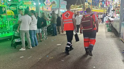 El dispositivo de Cruz Roja en la Feria de Badajoz realiza 12 asistencias este martes El dispositivo de Cruz Roja en la Feria de Badajoz realiza 12 asistencias este martes