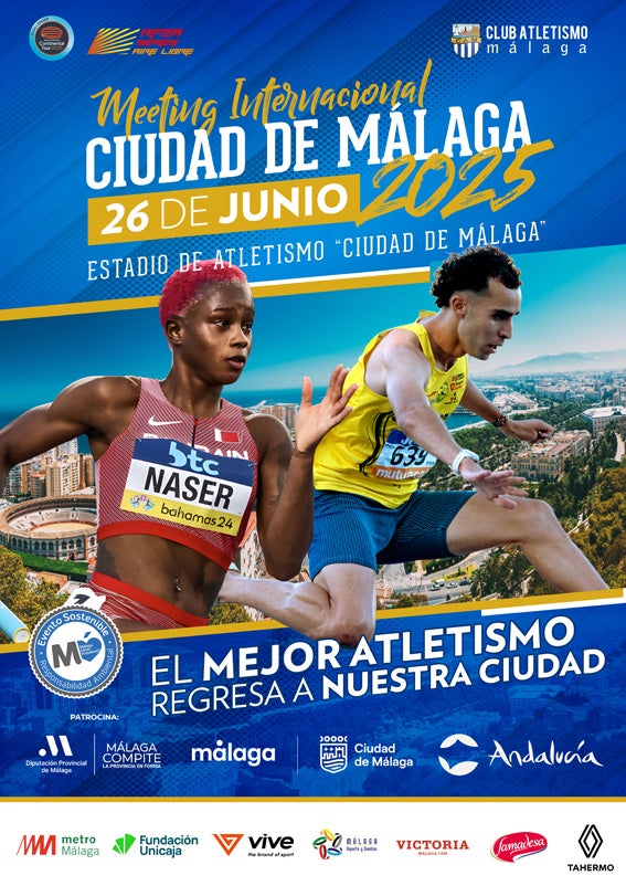 Récord de participación y estrellas internacionales en el Meeting Internacional ‘Ciudad de Málaga’ 2025 Récord de participación y estrellas internacionales en el Meeting Internacional ‘Ciudad de Málaga’ 2025