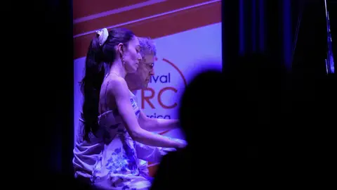 Elena Font en la presentación del festival que se celebró la semana pasada en el Salón Gótico de la Casa de la Música. Elena Font en la presentación del festival que se celebró la semana pasada en el Salón Gótico de la Casa de la Música.